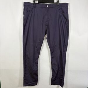 Nike Golf Pants Mens 40x32 Purple 5 Pocket Performance Stretch Dri-Fit Chino